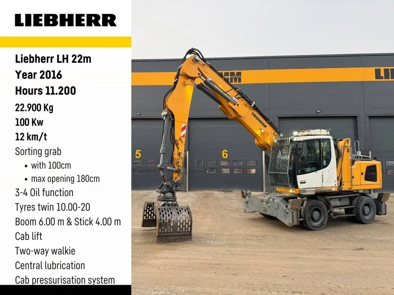Billede 1 - Liebherr LH 22 M