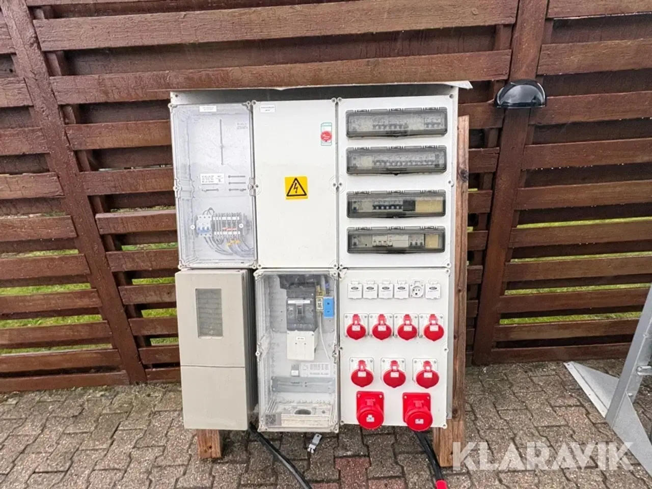 Billede 2 - Byggestrømtavle