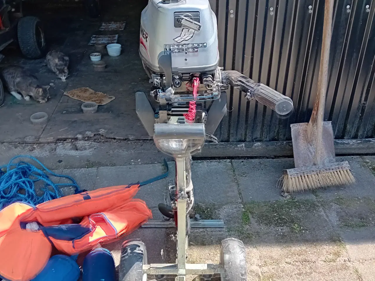 Billede 5 - 14 fods jolle med indregistret bremderup trailer 