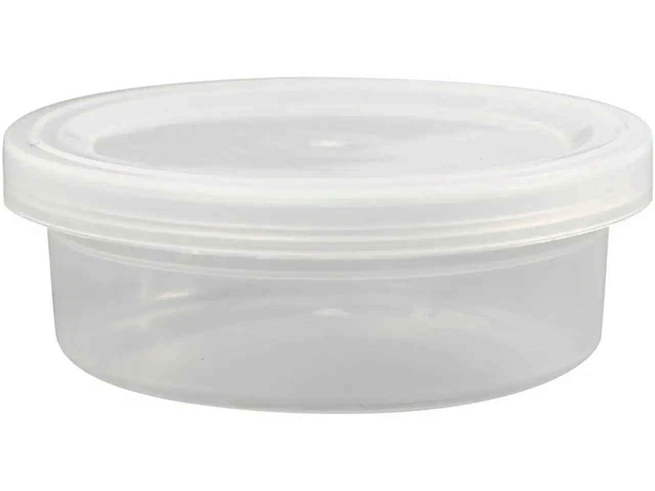 Billede 1 - Plastbøtte med låg, H: 24 mm, diam. 68 mm, 45 ml, 20stk./ 1 pk.
