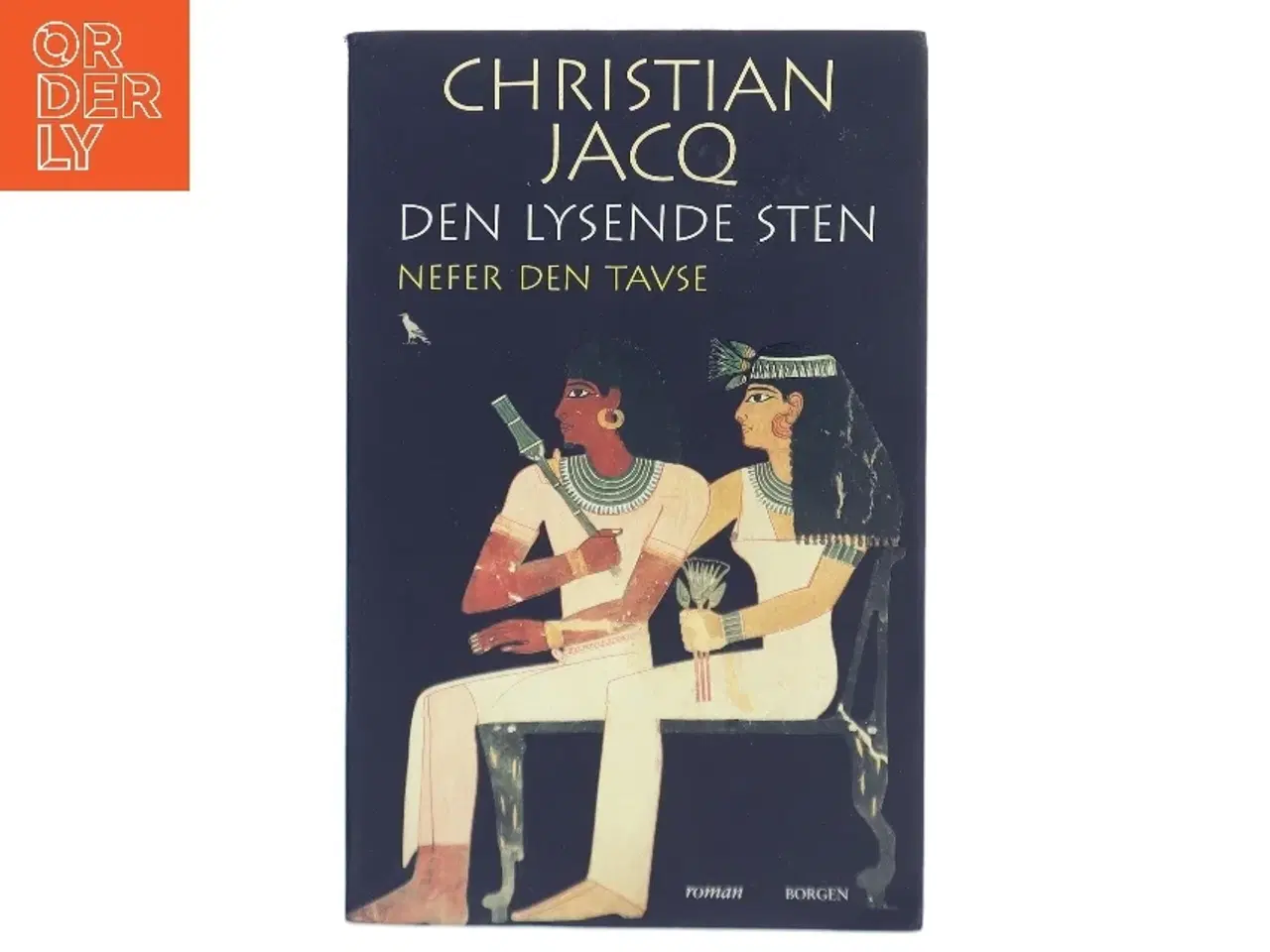 Billede 1 - Den lysende sten. Bind 1, Nefer den Tavse af Christian Jacq (Bog)