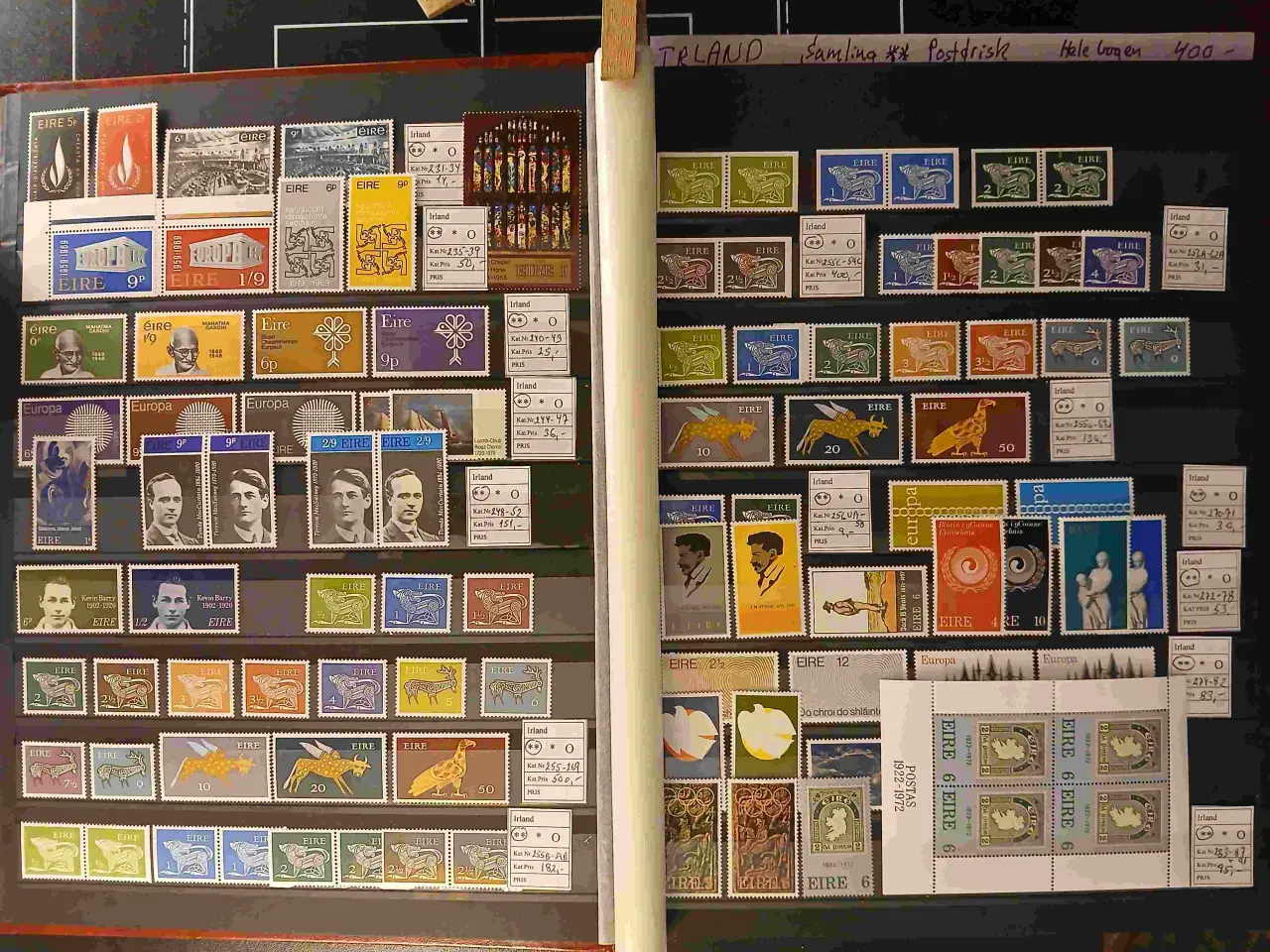 Billede 3 - Irland (34) Postfrisk ** samling i 16 siders indst