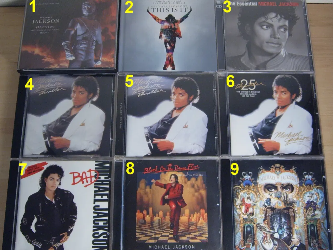 Billede 1 - Michael Jackson: CD / DVD / Blu-ray