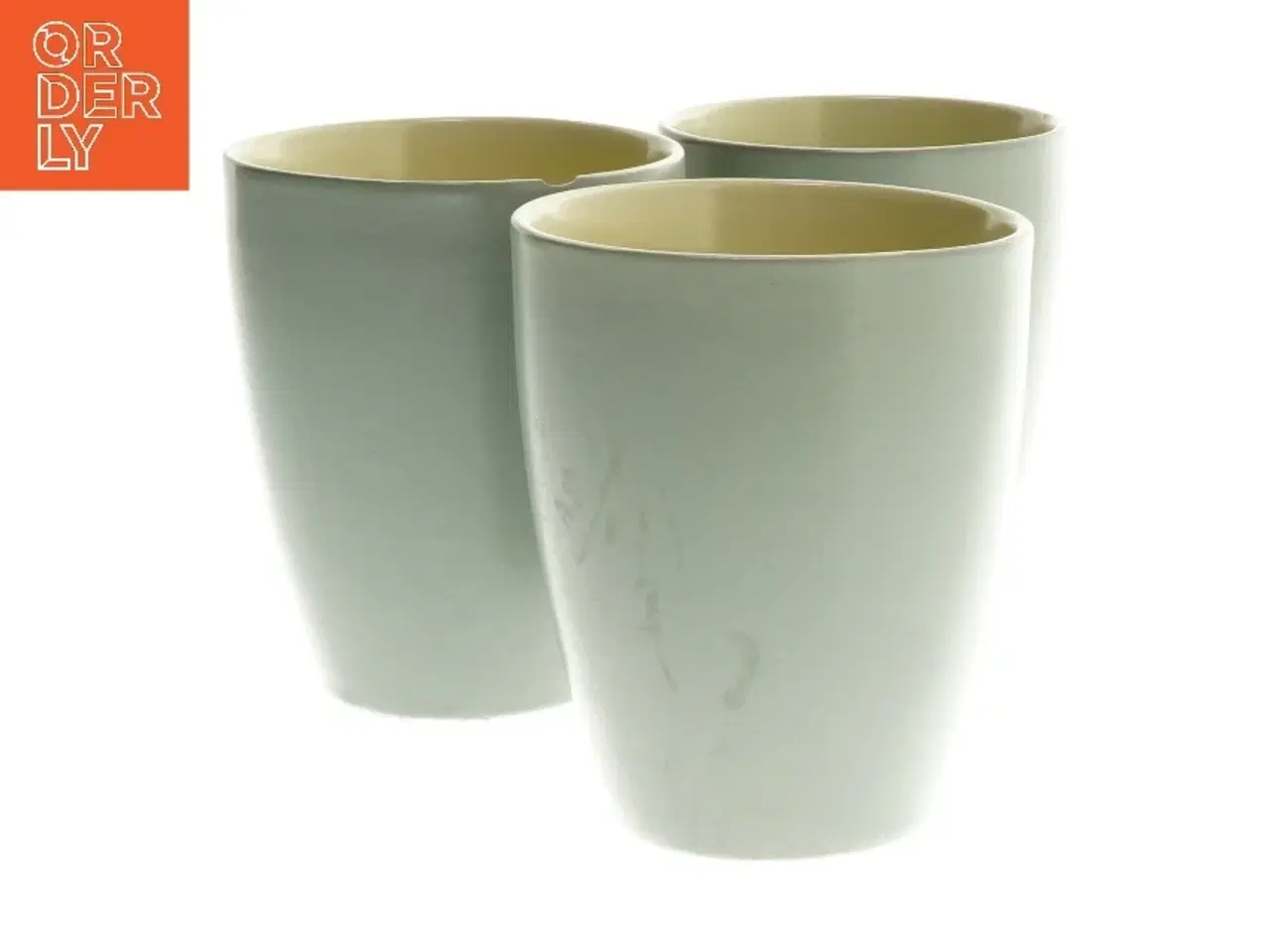 Billede 1 - Sæt af 3 krus fra Aida fra Aida (str. 3 stk Ø 8,5 cm længde 10,5 cm)