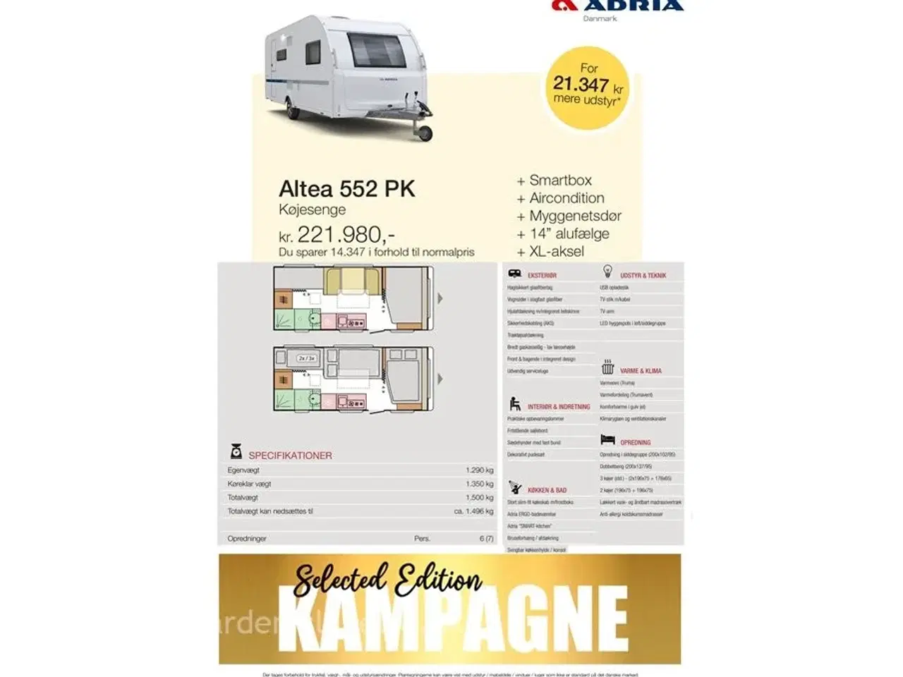 Billede 1 - 2024 - Adria Altea 552 PK Kampagne   KAMPAGNEMODEL