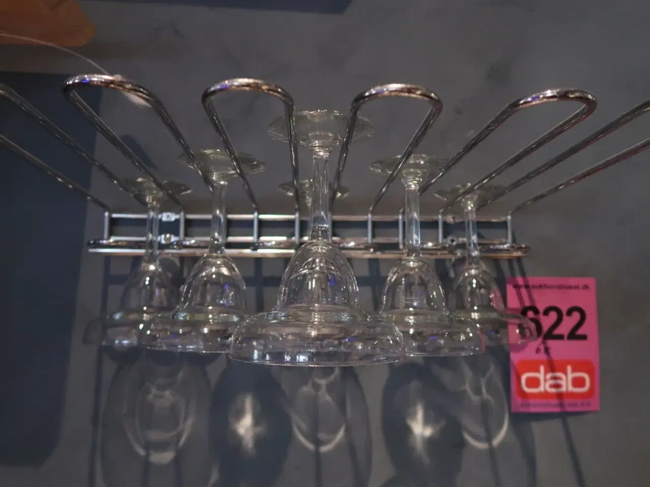 Billede 1 - 2 stk. Glasholder med 2 stk. Glas