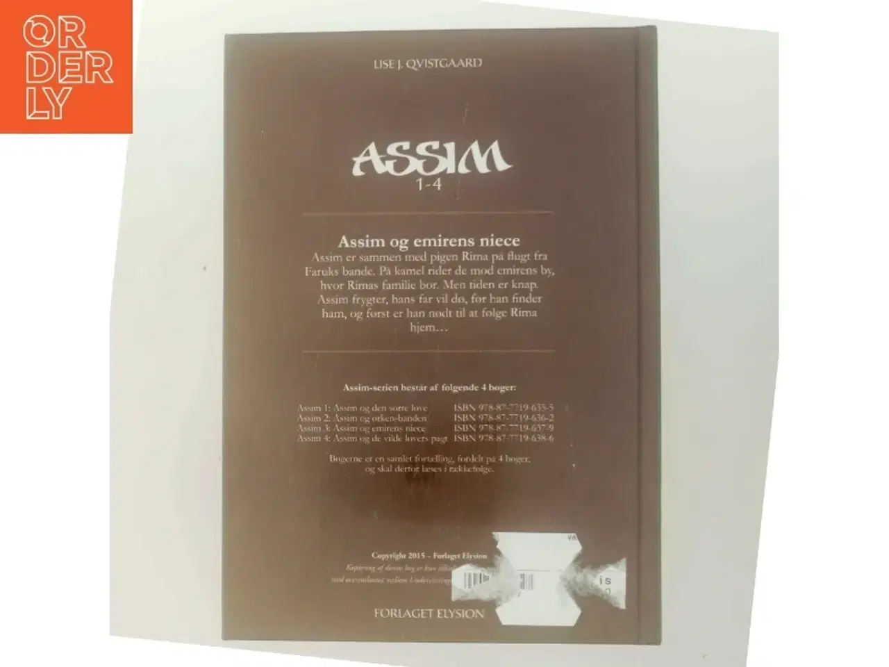 Billede 3 - Assim og emirens niece af Lise J. Qvistgaard (Bog)