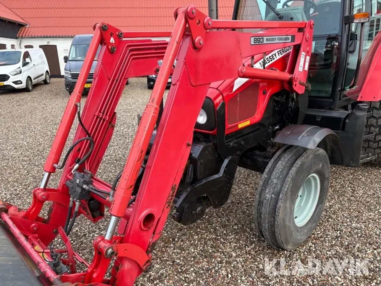 Billede 8 - Traktor med frontlæsser Massey Ferguson 5425