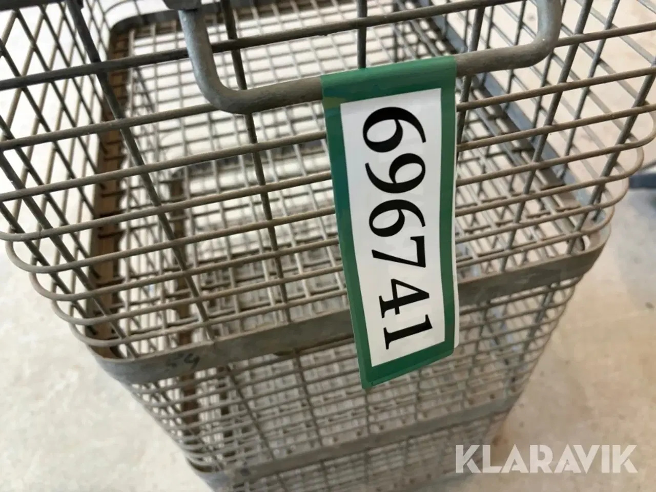 Billede 7 - Trådkurve i metal ca 100 styk.