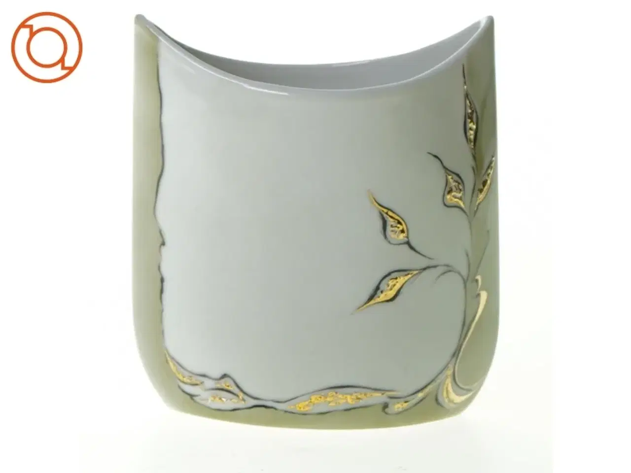 Billede 1 - Vase i porcelæn fra Kaiser (str. 10 cm)