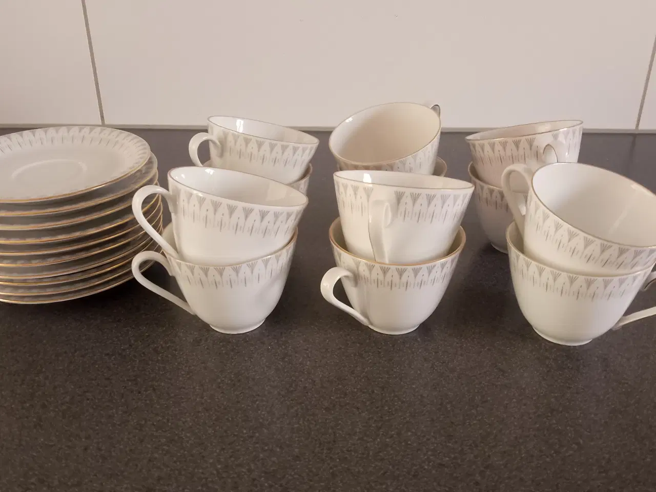 Billede 1 - Kongeå kaffe kop og underkop