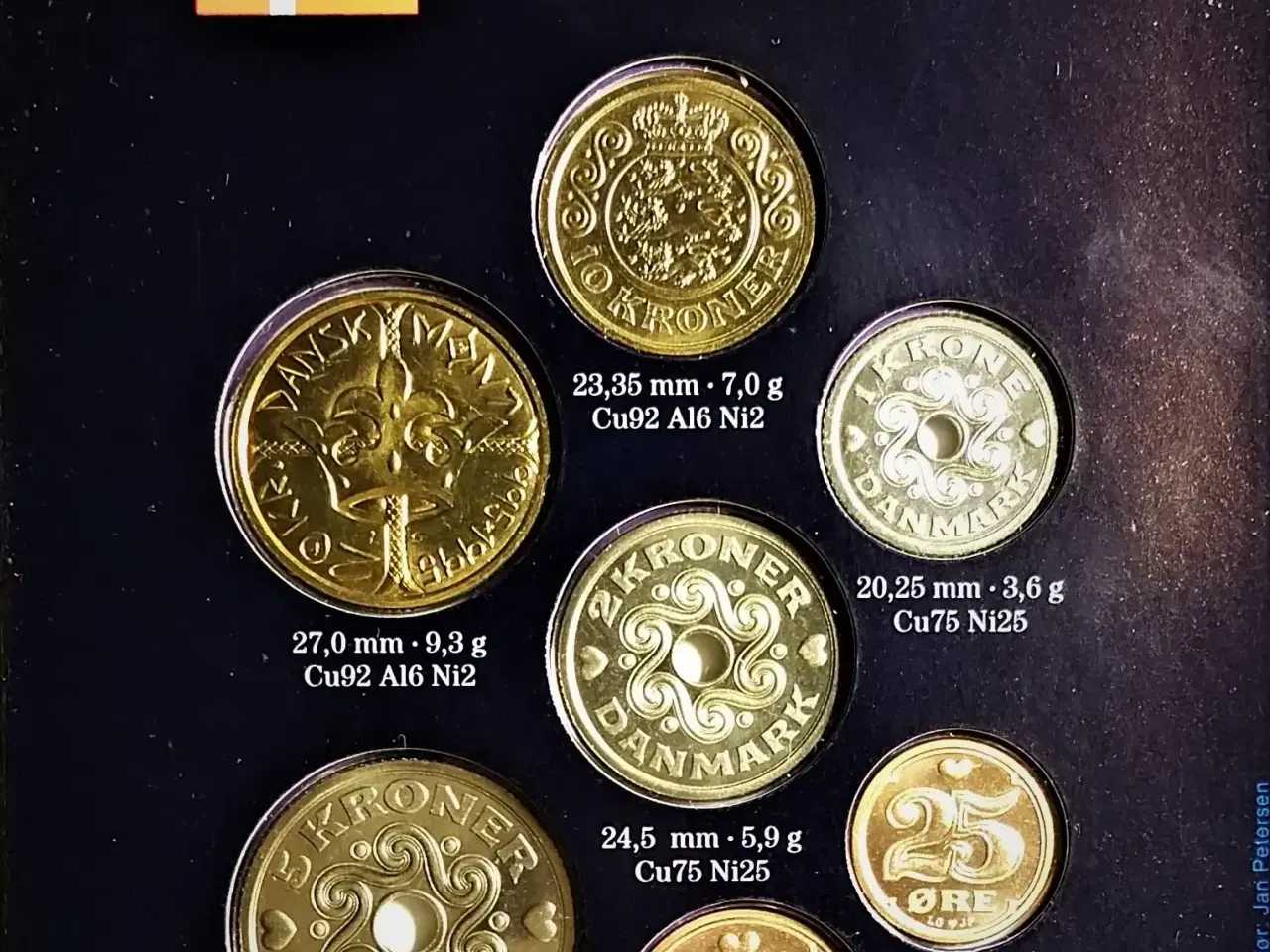 Billede 3 - DET KGL MØNTSÆT 1995 med 20 kr krone 1995 1000 År!