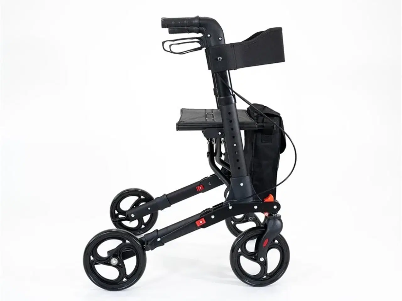 Billede 2 - Lindebjerg Rollator - Smart klik - HF-150 - Sort