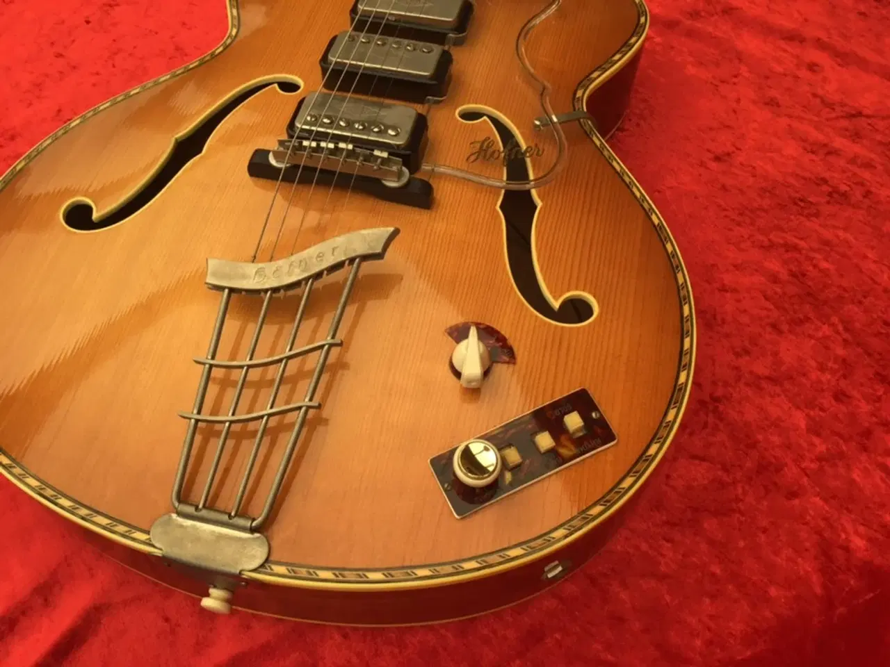 Billede 4 - Archtop Höfner Guitar Model nr. 463/S/E3
