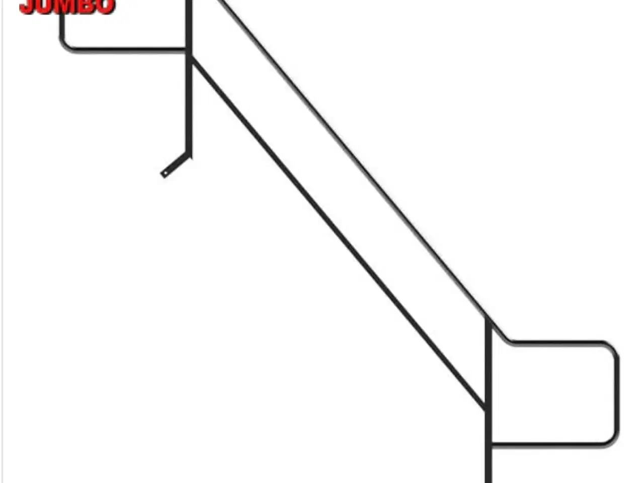 Billede 1 - Stillads trappe gelænder