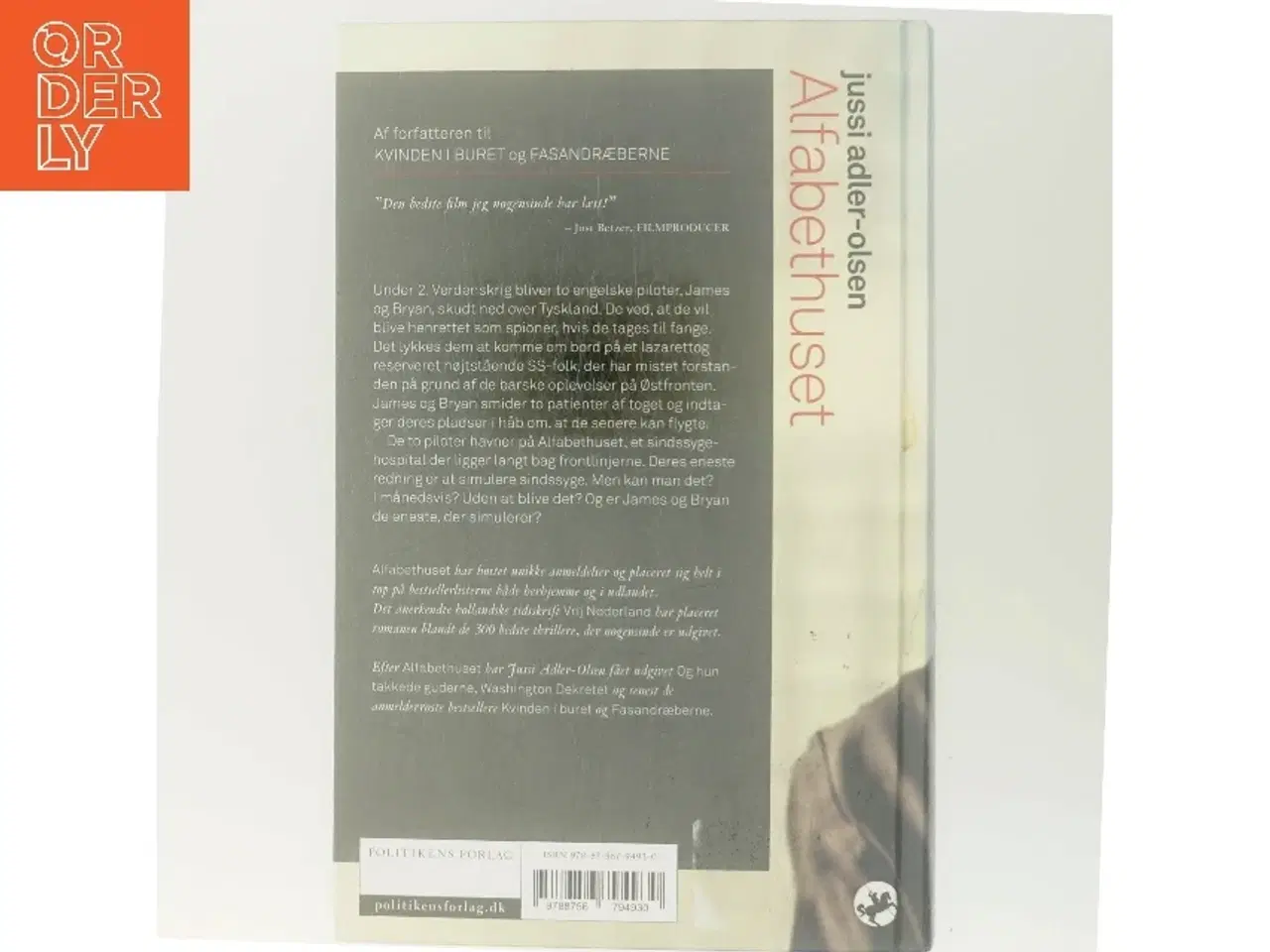 Billede 3 - Alfabethuset af Jussi Adler-Olsen (Bog)