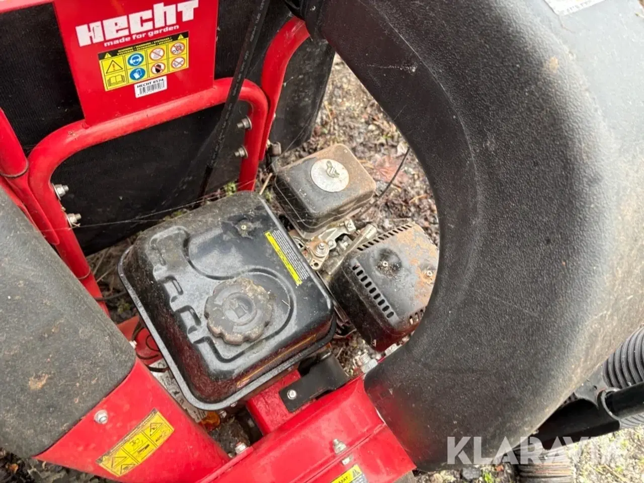 Billede 5 - Benzindrevet løvsuger / løvopsamler HECHT 8574