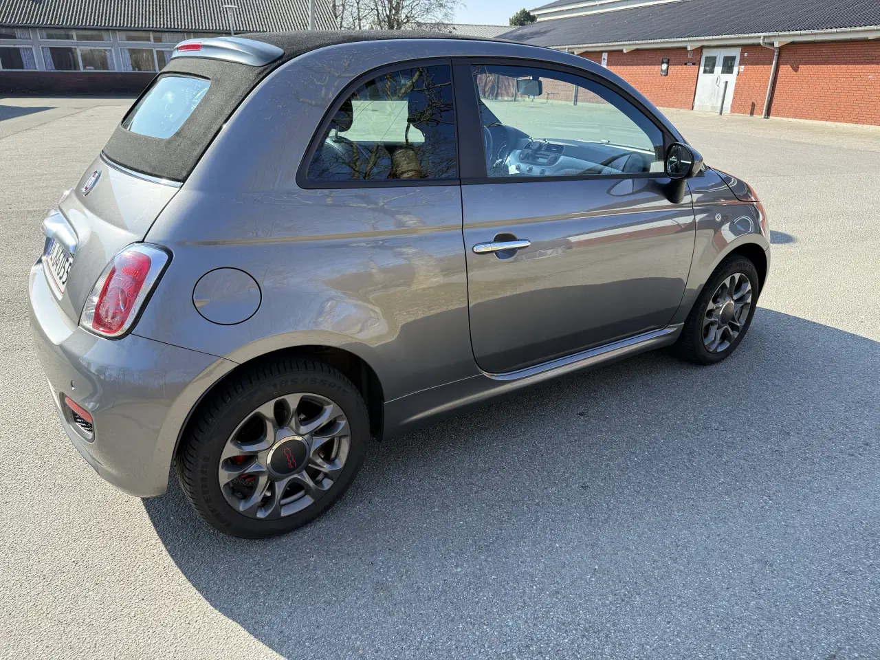 Billede 2 - Super lækker Fiat 500 Cabriolet 