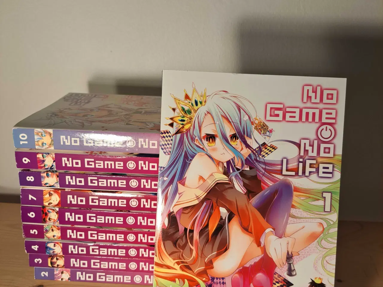 Billede 2 - No game no life light novels (1-10) + No game no l