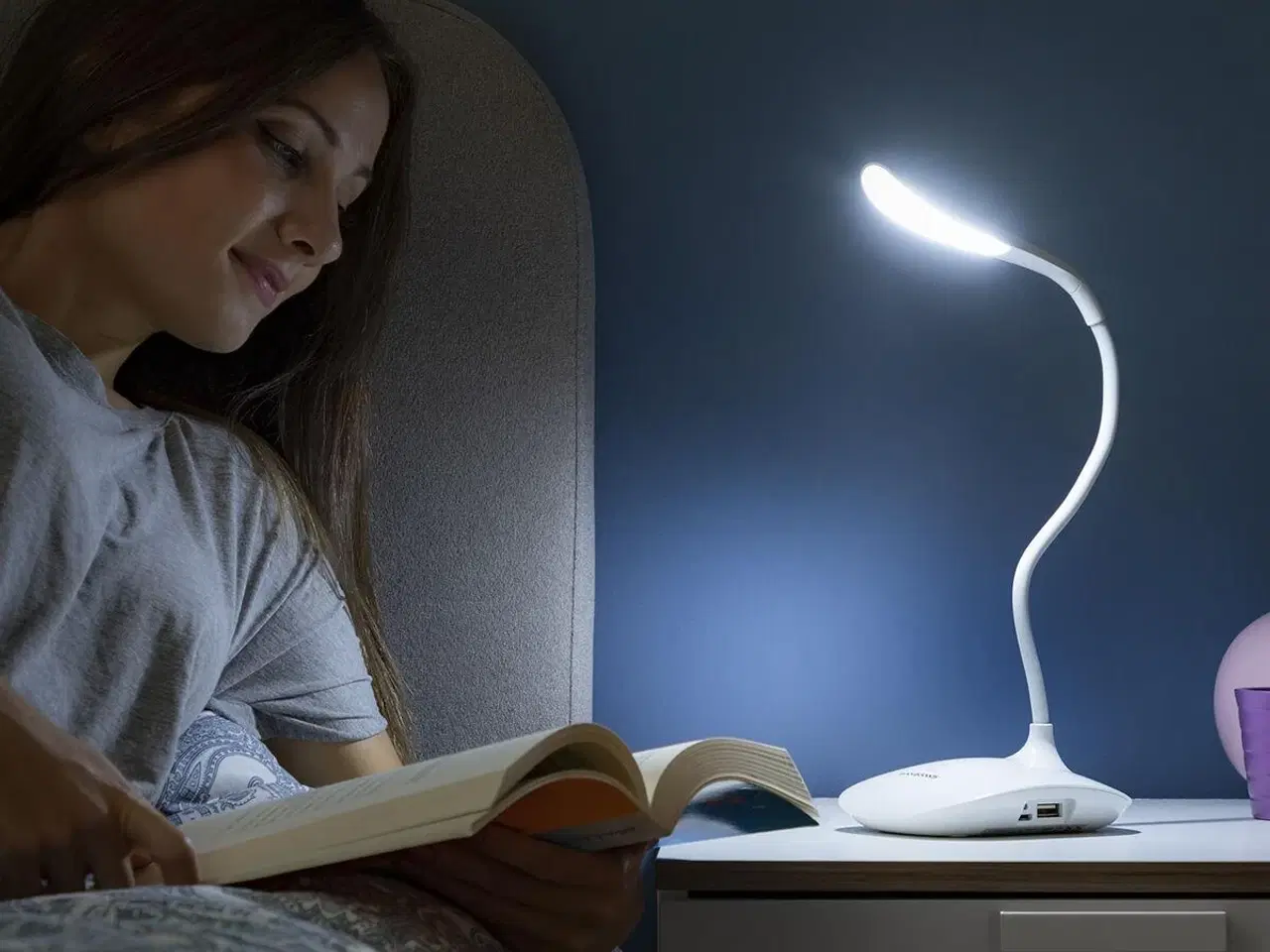 Billede 1 - Genopladelig touch følsom LED-bordlampe Lum2Go InnovaGoods