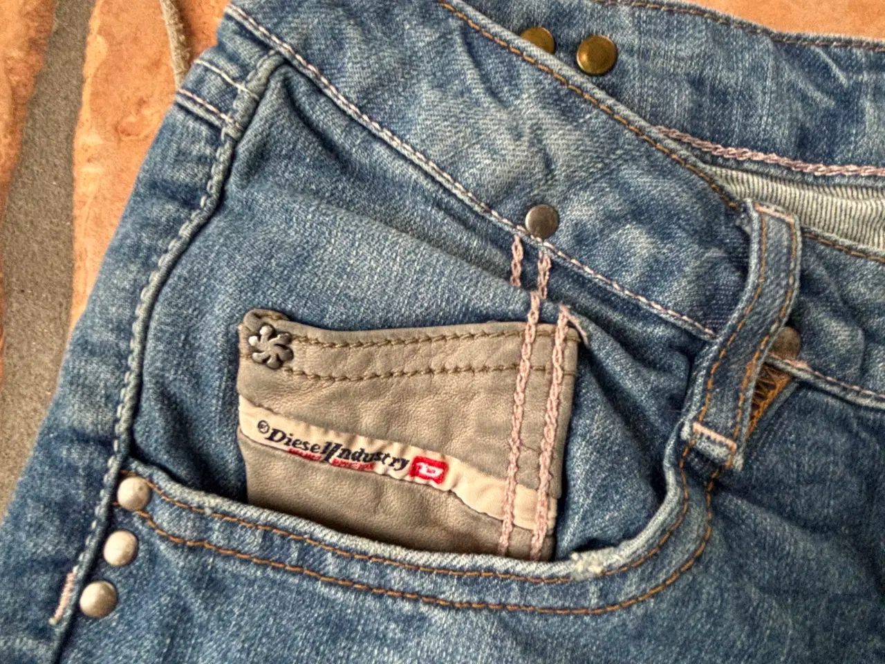 Billede 8 - Diesel jeans str 140 blå pige bomuld