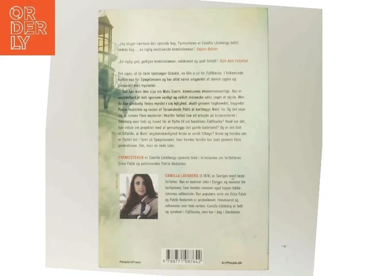 Billede 3 - Fyrmesteren : kriminalroman af Camilla Läckberg (Bog)