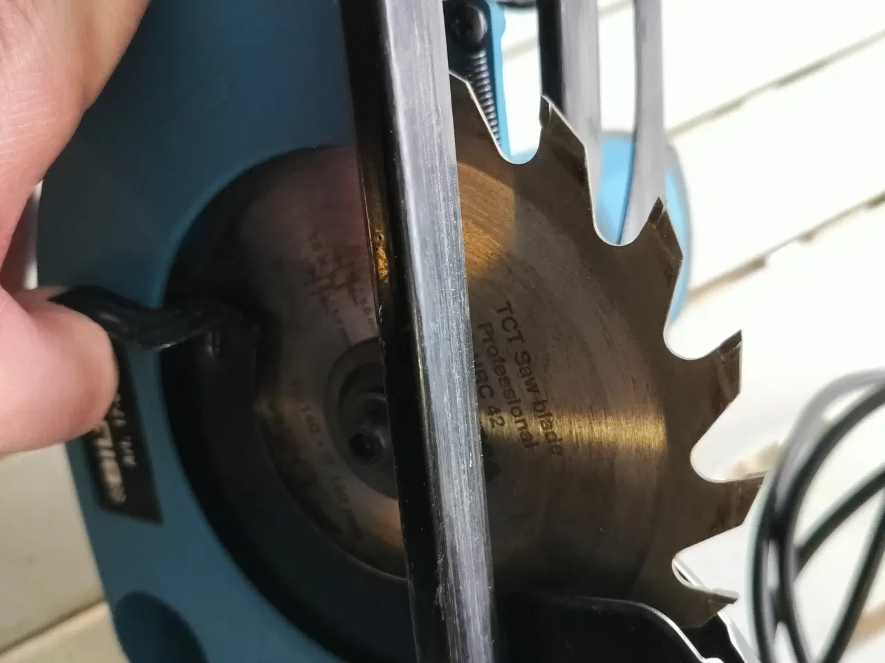 Billede 4 - Biltema rundsav 800 w ø140mm klinge