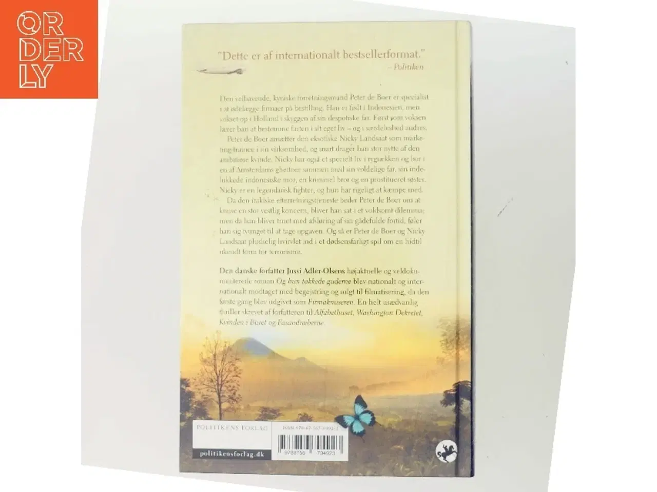 Billede 3 - Og hun takkede guderne af Jussi Adler-Olsen (Bog)