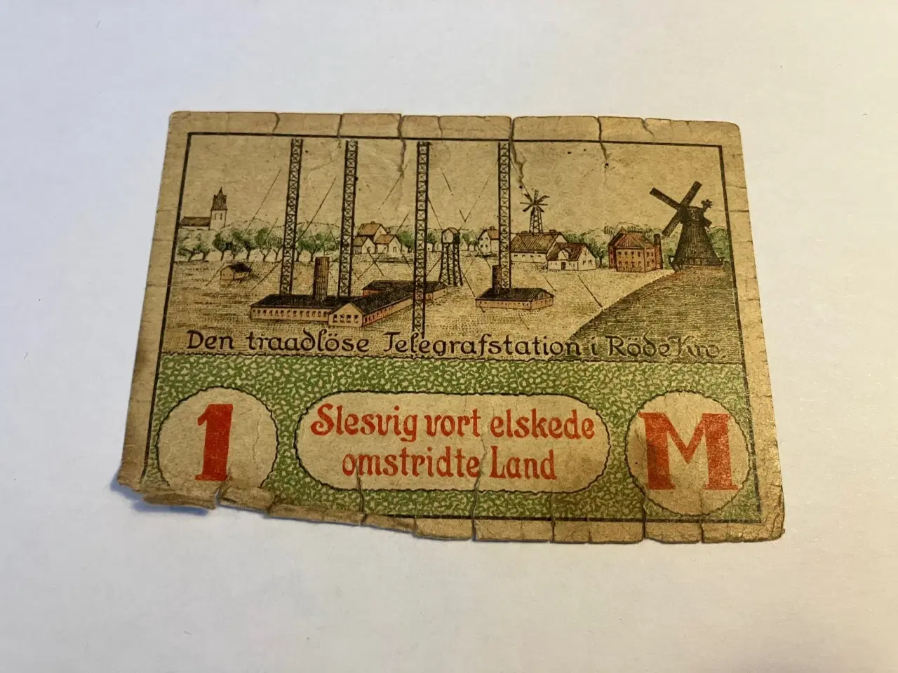 Billede 2 - 1 Mark Røde Kro 1920