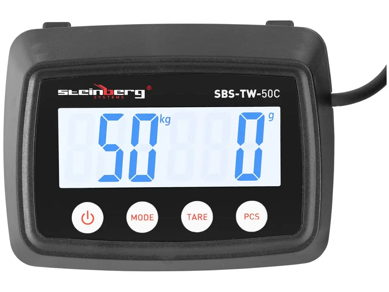 Billede 2 - Digital brevvægt – 50 kg / 1 g – eksternt LCD