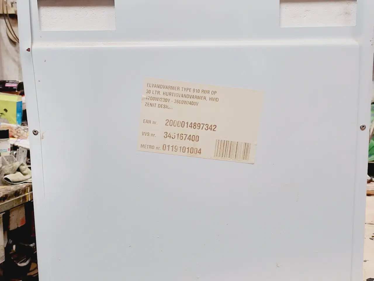 Billede 2 - Metro 30 liter el beholder