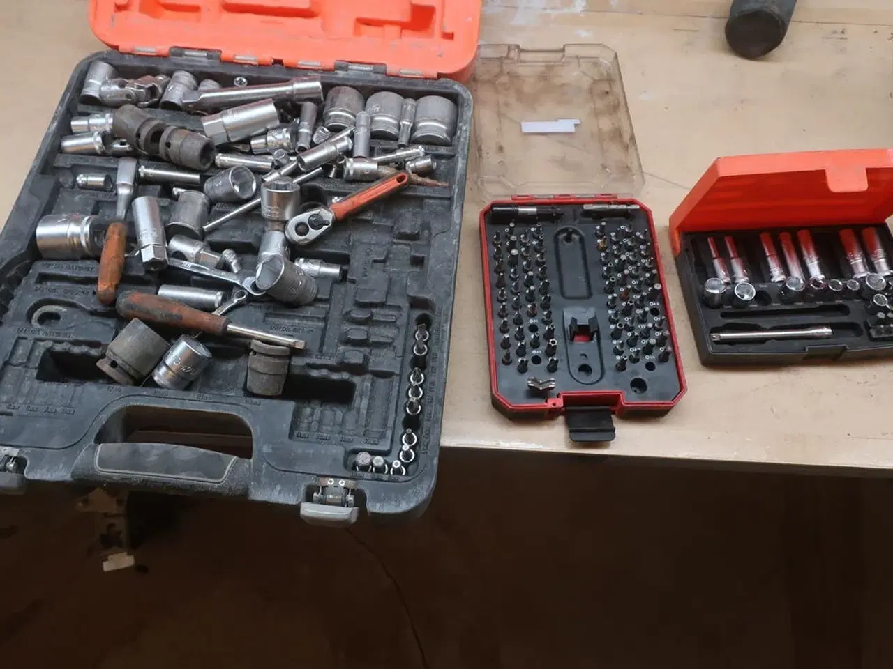 Billede 1 - 2 stk. topnøglesæt og bitzsæt BAHCO, POWERFIX