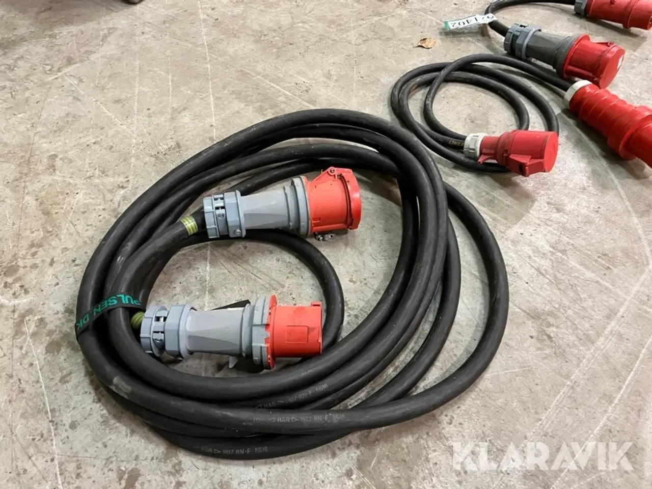 Billede 3 - Kraft kabel 3 styk