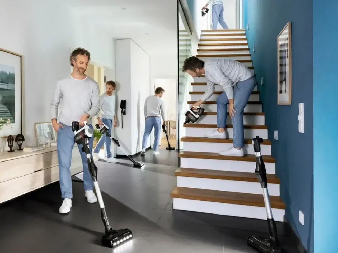 Billede 5 - Ledningsfri støvsuger Bosch BCS 711XXL – hånd- og stavstøvsuger, 18 V