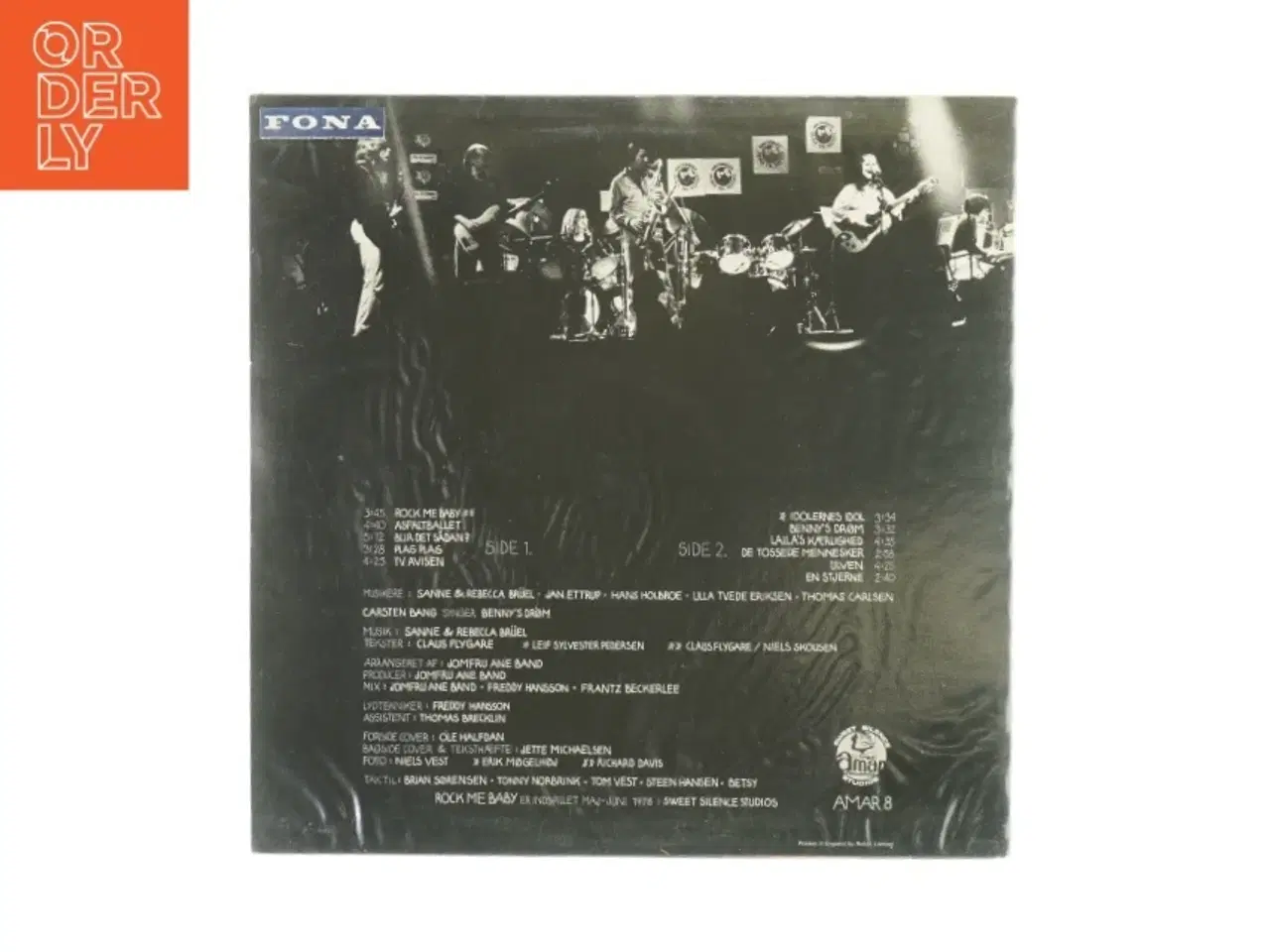 Billede 2 - Jumfru Ane Band Rock me Baby Vinylplade