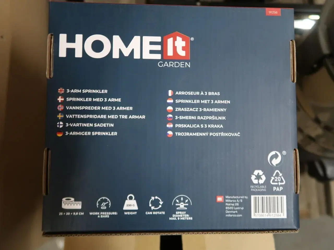 Billede 3 - 5 stk. HOME It Garden sprinkler med 3 arme