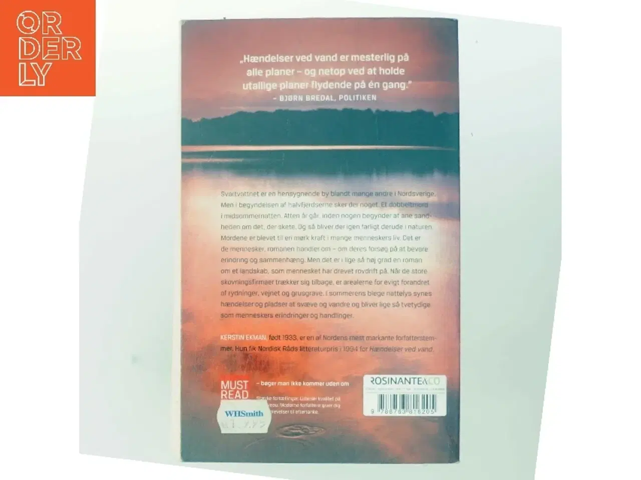 Billede 3 - Hændelser ved vand : roman af Kerstin Ekman (Bog)