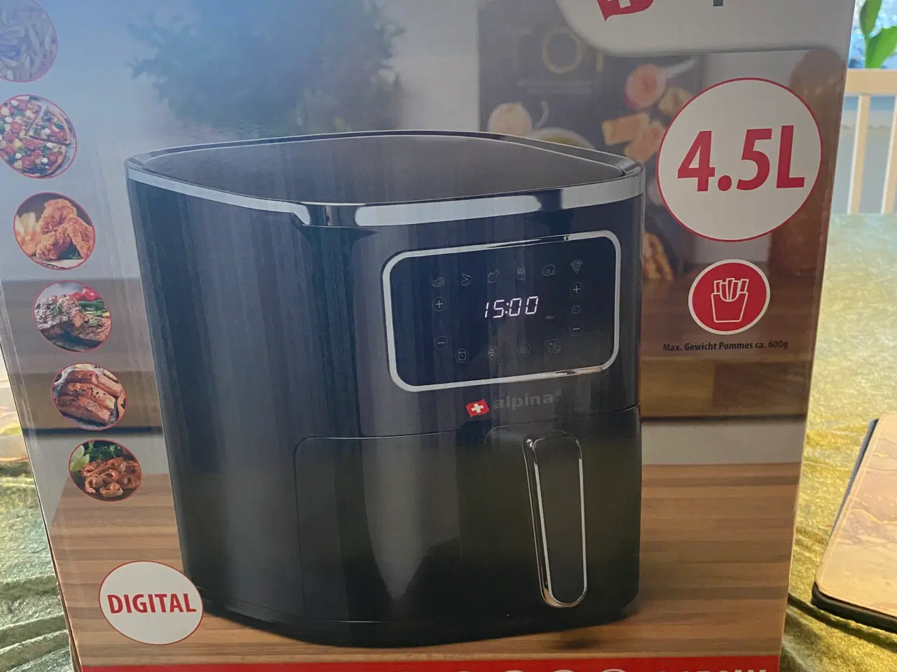Billede 1 - Alpina Airfryer 4,5 liter