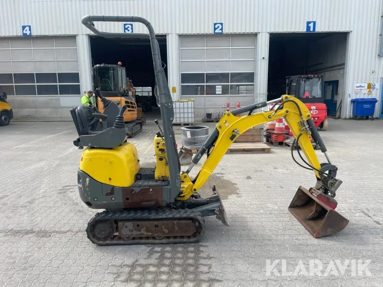 Billede 4 - Gravemaskine Wacker Neuson 803 med Tiltfunktion