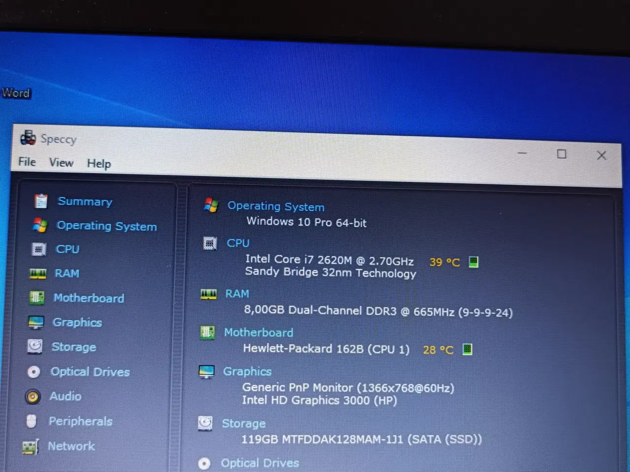 Billede 4 - Flot HP i7 2,70ghz
