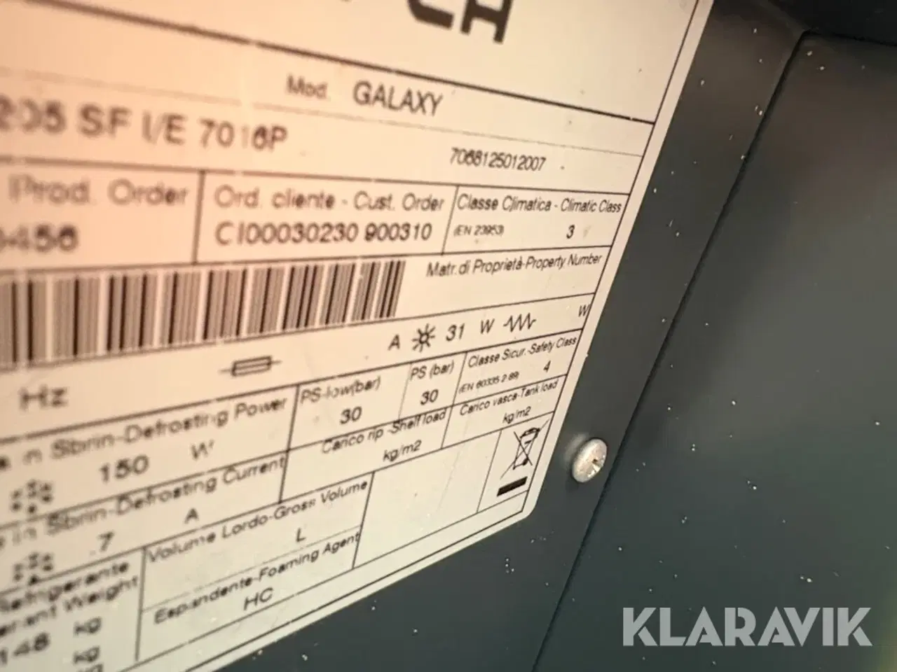 Billede 4 - Køleskabe Isa Galaxy 250 GD TN R290 2 styk.