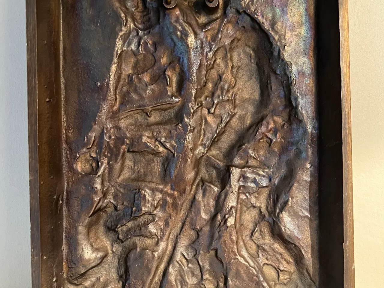 Billede 3 - Smukt bronze relief designet af Knud Nellemose 