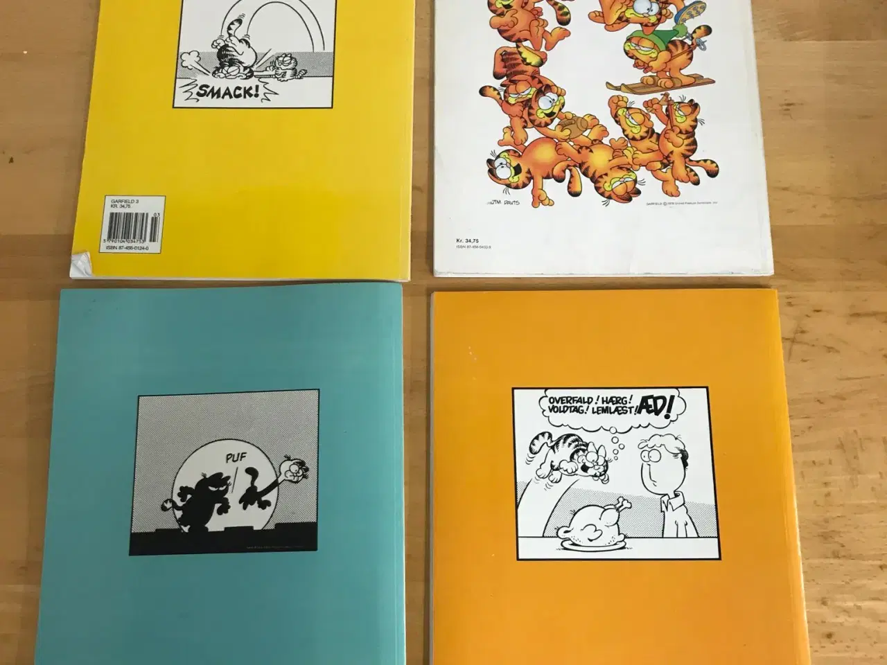 Billede 6 - 4 Garfield Tegneserier