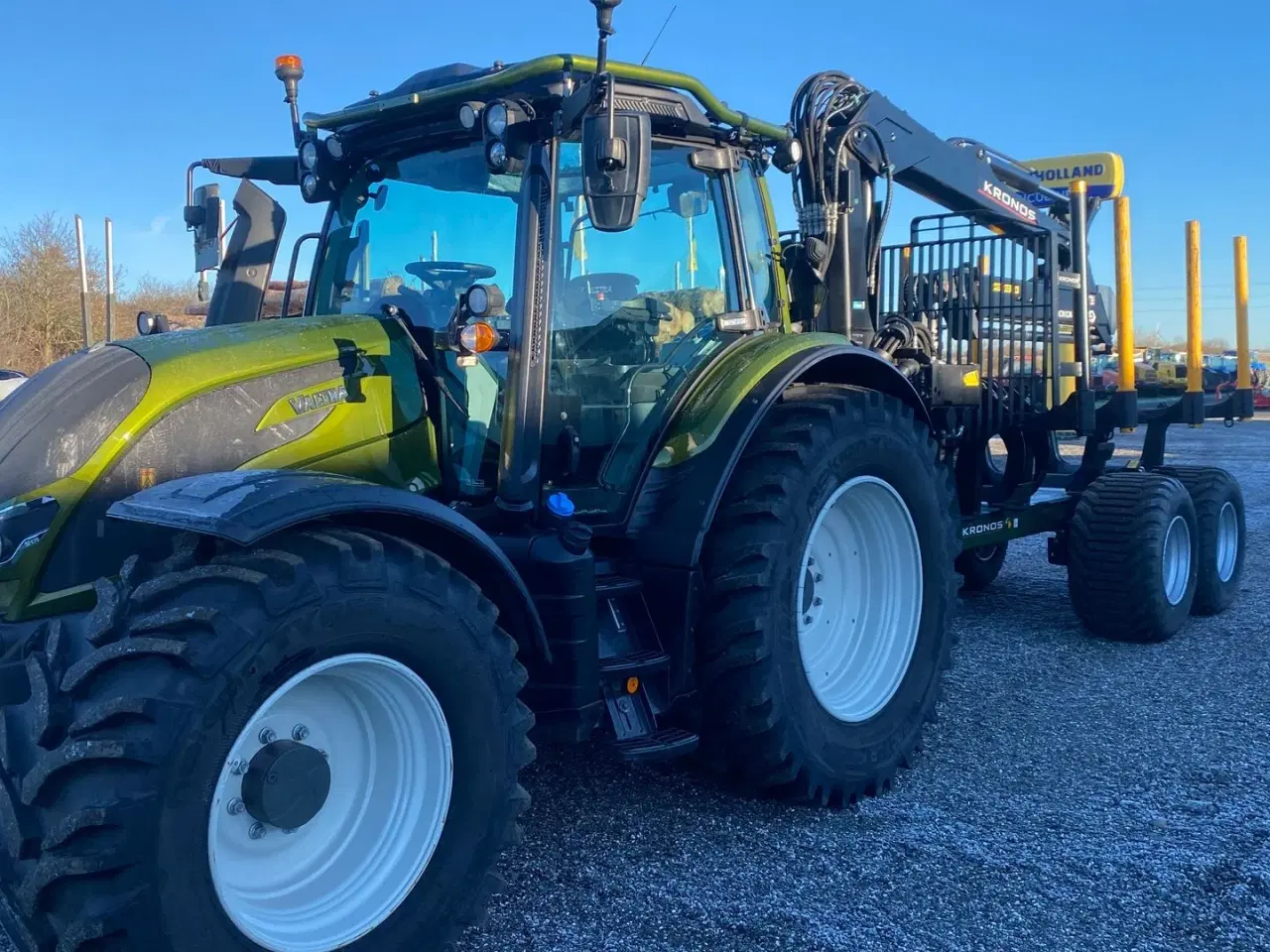 Billede 1 - Kronos 150 4WD kronos +valtra N 175+ 10 kran