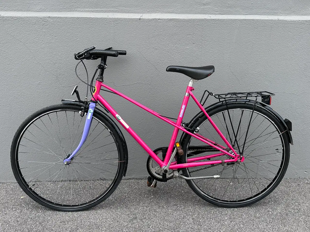 Billede 5 - Lyserød / lilla Kildemoes citybike