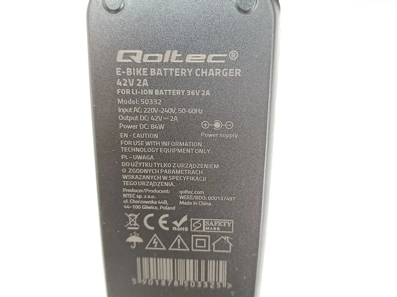 Billede 10 - NY! 42V 2A Hurtig El-Løbehjul / El-Cykler Oplader