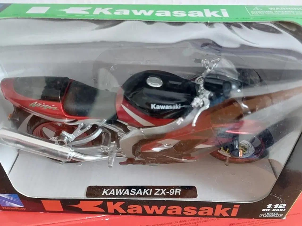 Billede 1 - Modelmotorcykel 1:12  Kawasaki