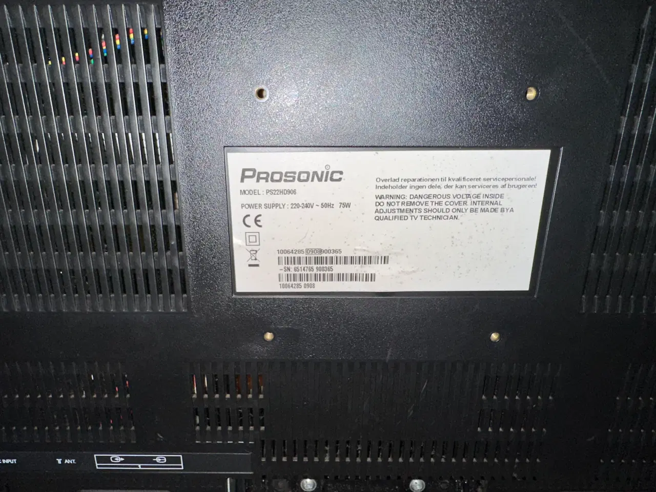 Billede 2 - Prosonic 22 tommer TV sælges