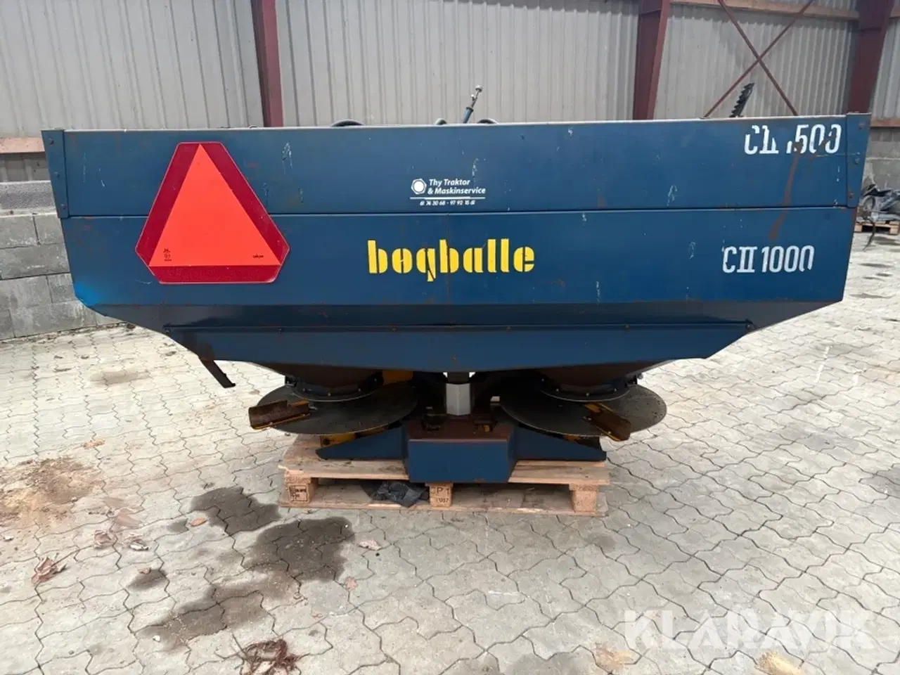 Billede 2 - Gødningsspredere Bøgballe C II 1000/122/1500 med styring