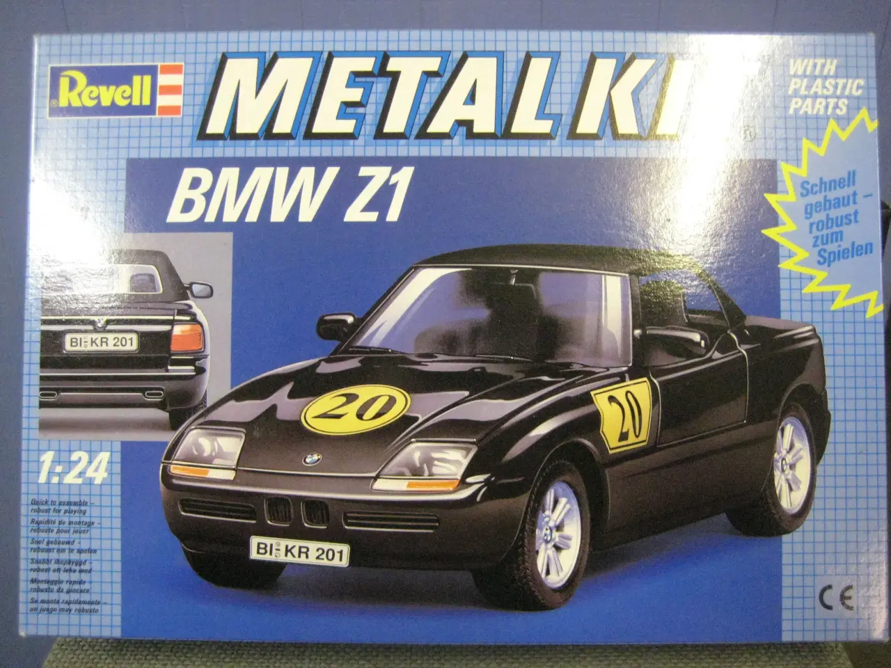 Billede 1 - BMW Z1 metalbyggesæt 1:24 revell